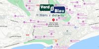 Mapa Google Verd i Blau